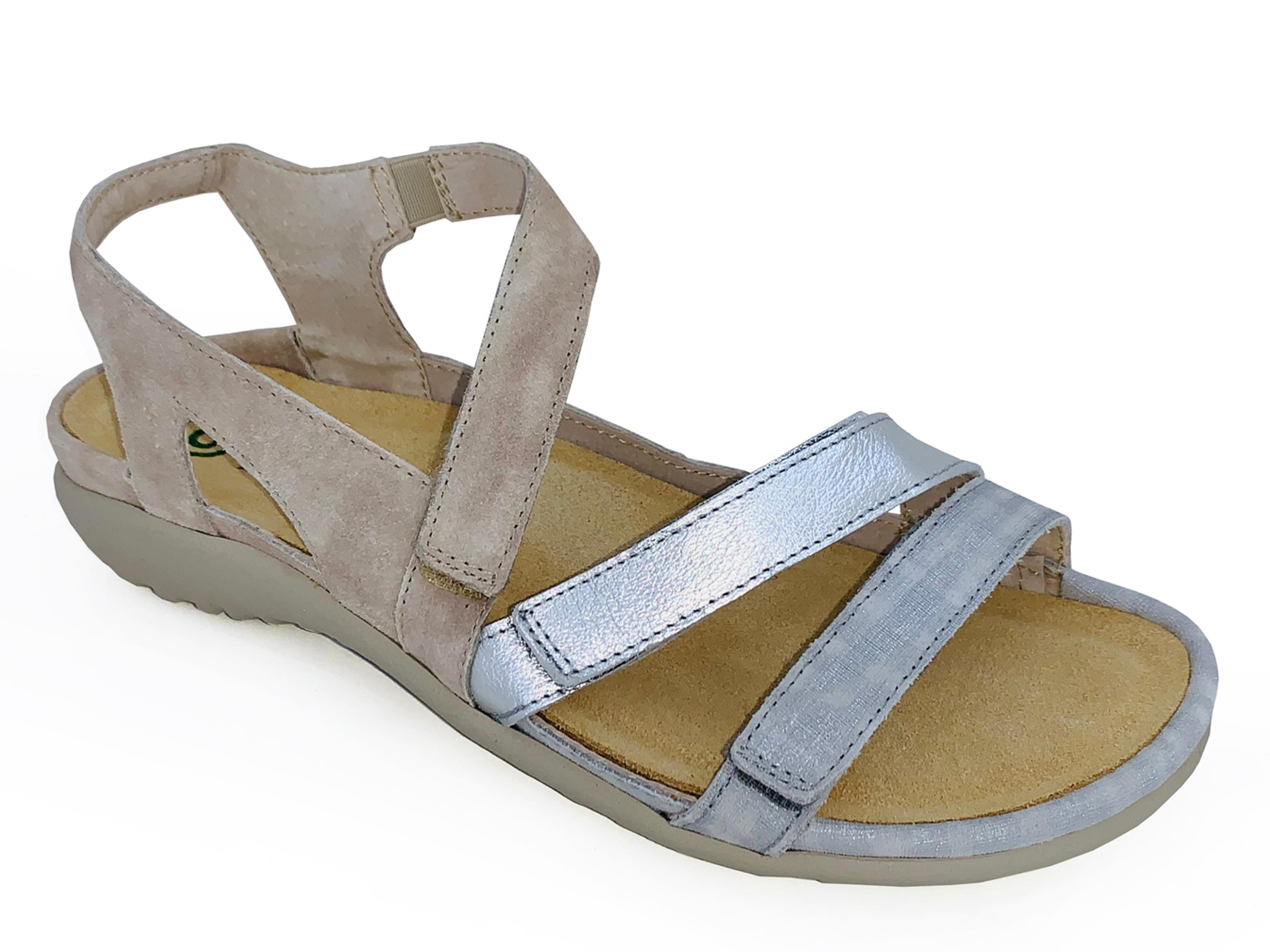 Naot Whetu Women`s Sandal Grey Silver Sand : The Shoe Spa