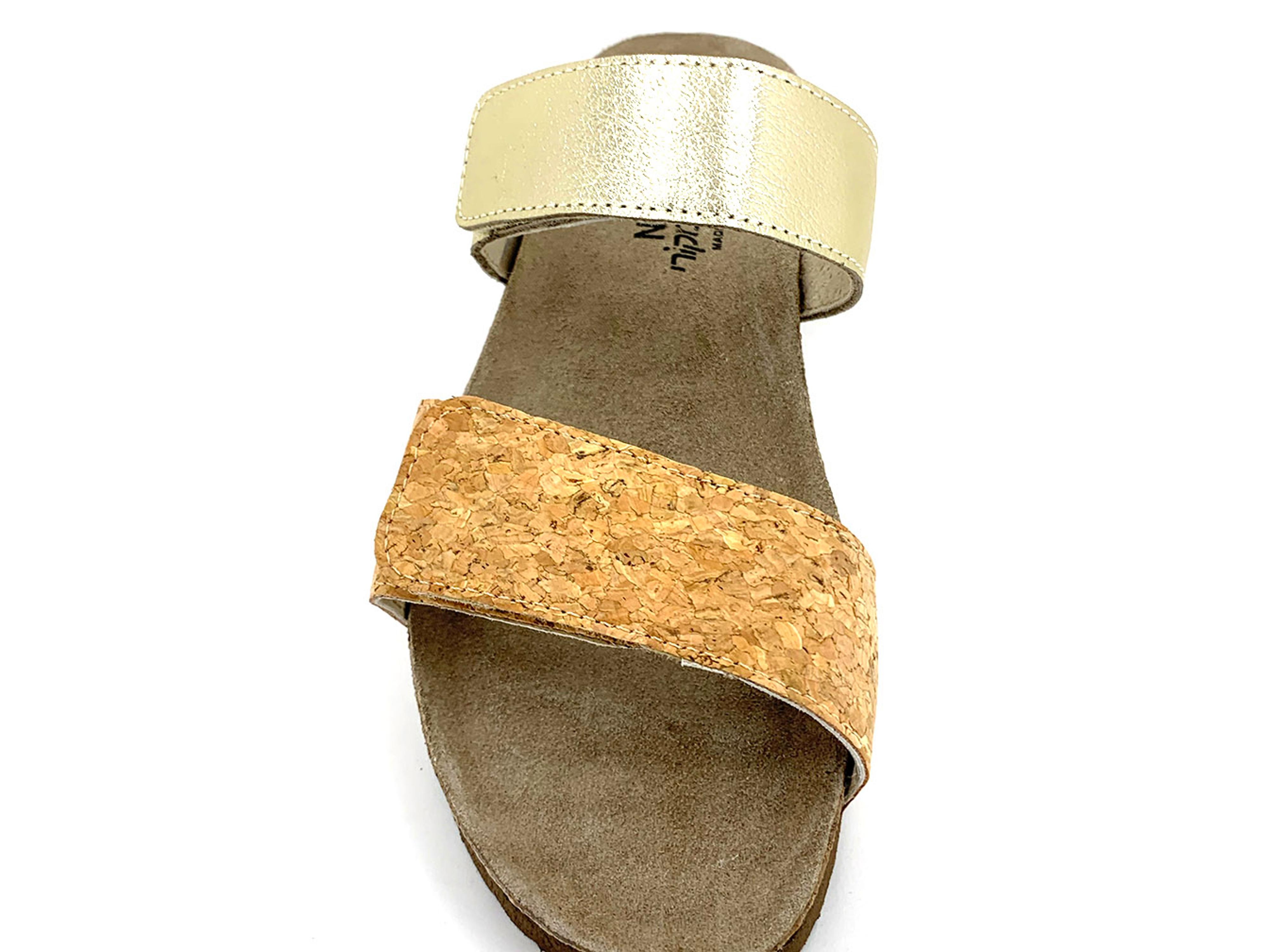 Naot Althea Women's Sandal Cork Gold : The Shoe Spa