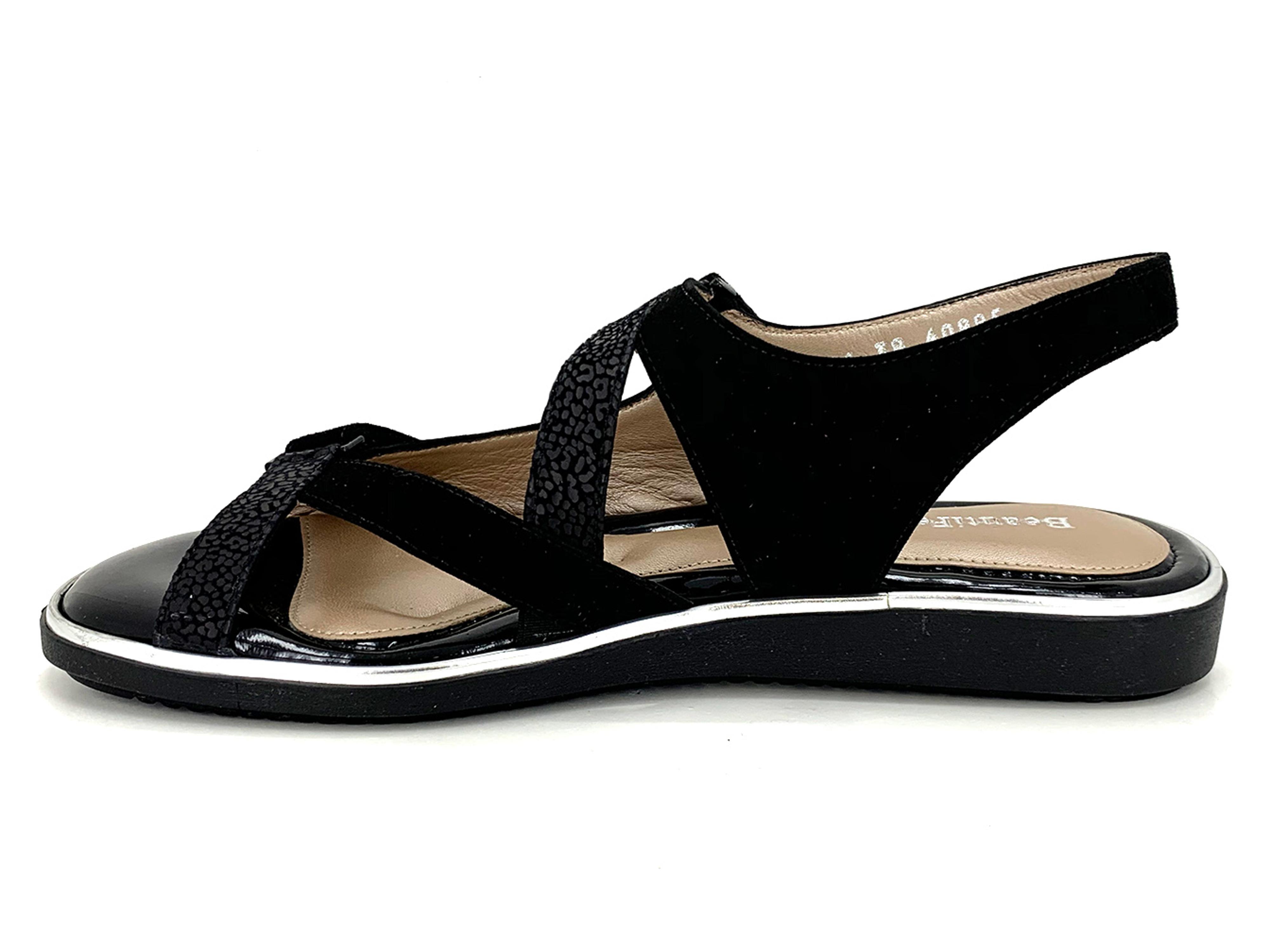 BeautiFeel Robin Women's Sandal Black : The Shoe Spa